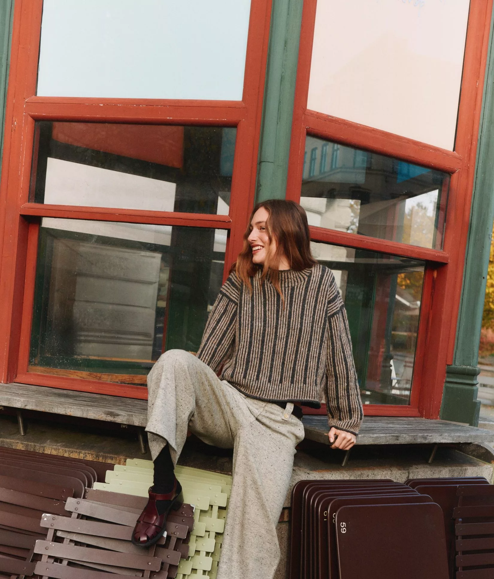 Edda Sweater by Hanne Rimmen